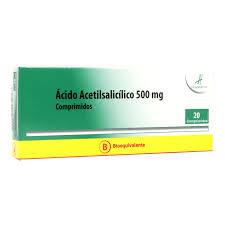 Ácido Acetilsalicílico Comprimidos 500mg