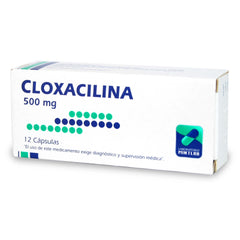 Cloxacilina Cápsulas 500mg