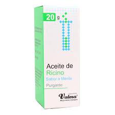 Aceite de Ricino Sabor Menta x 20 mL