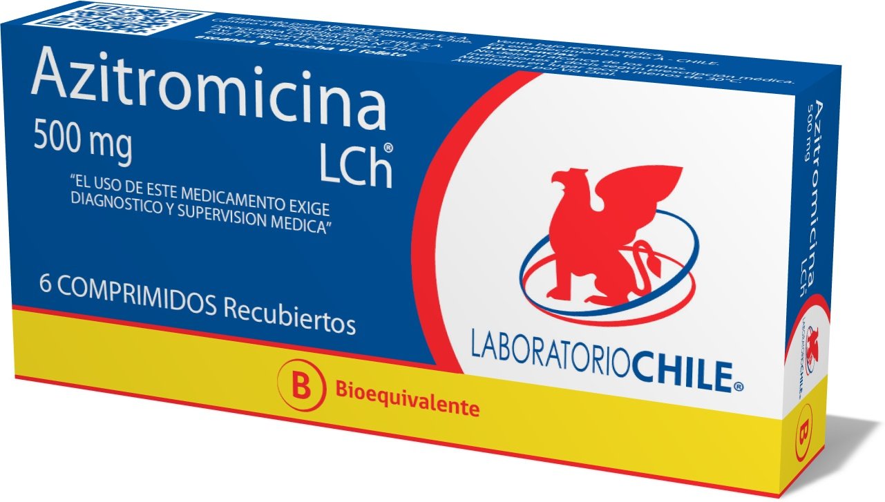 Azitromicina Comprimidos Recubiertos 500mg