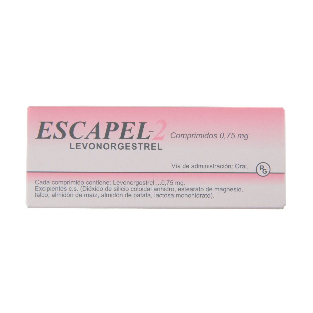 Escapel 2 Comprimidos 0,75mg