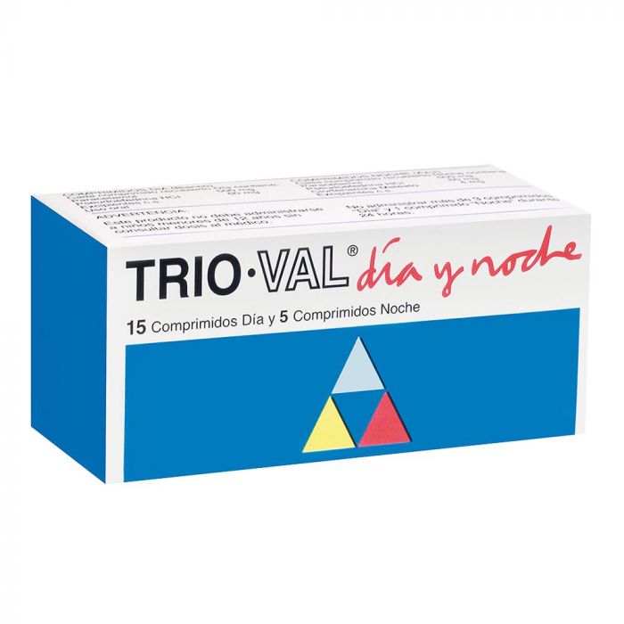 Trio-Val Día y Noche Comprimidos Recubiertos