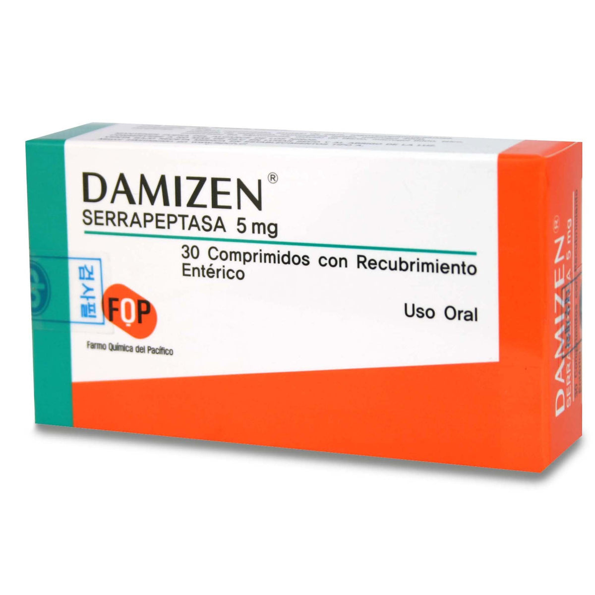 Damizen Comprimidos con Recubrimiento Entérico 5mg