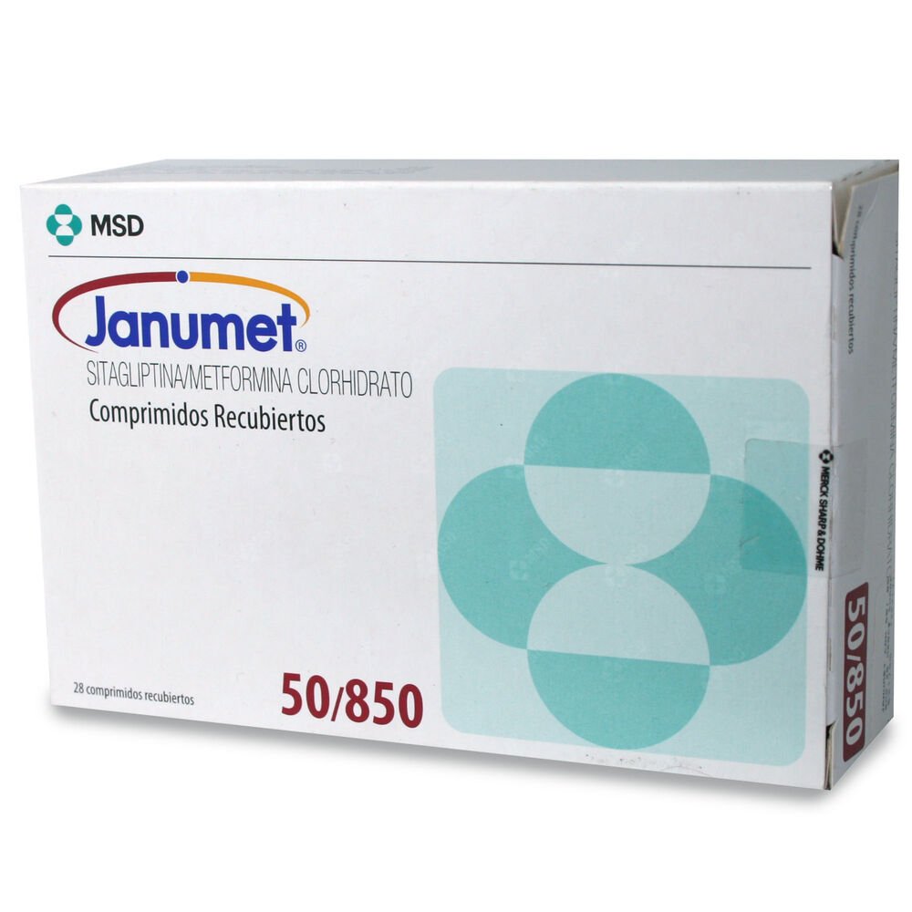 Janumet Comprimidos Recubiertos 50/850
