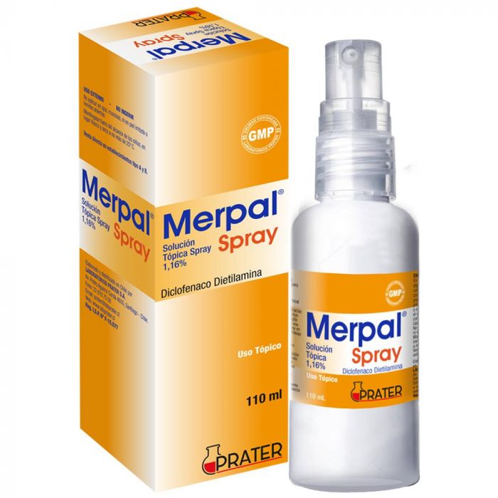 Merpal Solución Tópica Spray 1,16%