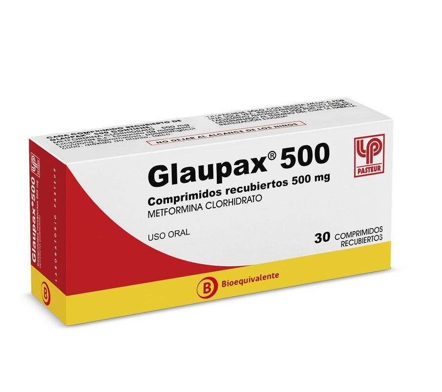 Glaupax Comprimidos Recubiertos 500mg