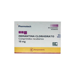 Memantina Comprimidos Recubiertos 10mg