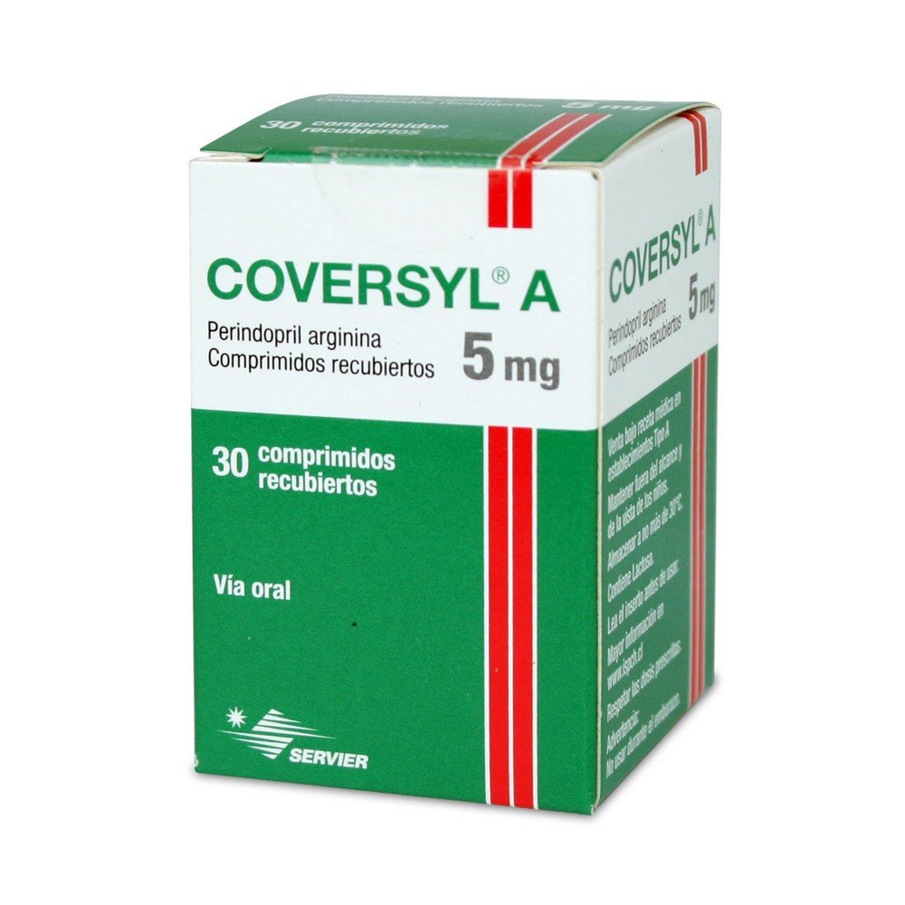 Coversyl Comprimidos Recubiertos 5mg