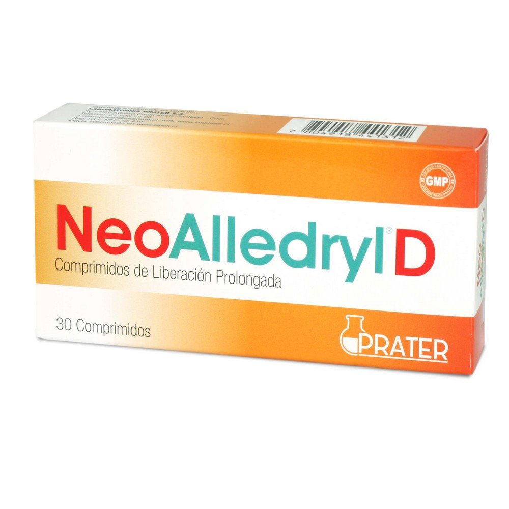 NeoAlledryl D Comprimidos de Liberación Prolongada