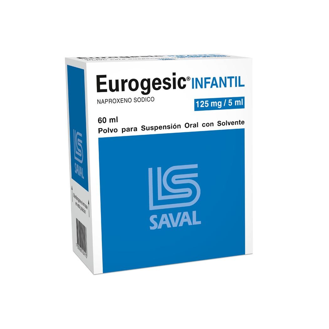 Eurogesic Infantil Polvo para Suspensión Oral 125mg/5ml