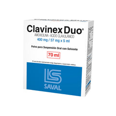 Clavinex Duo Jarabe 400/57