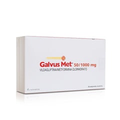 Galvus Met Comprimidos Recubiertos 50/1000