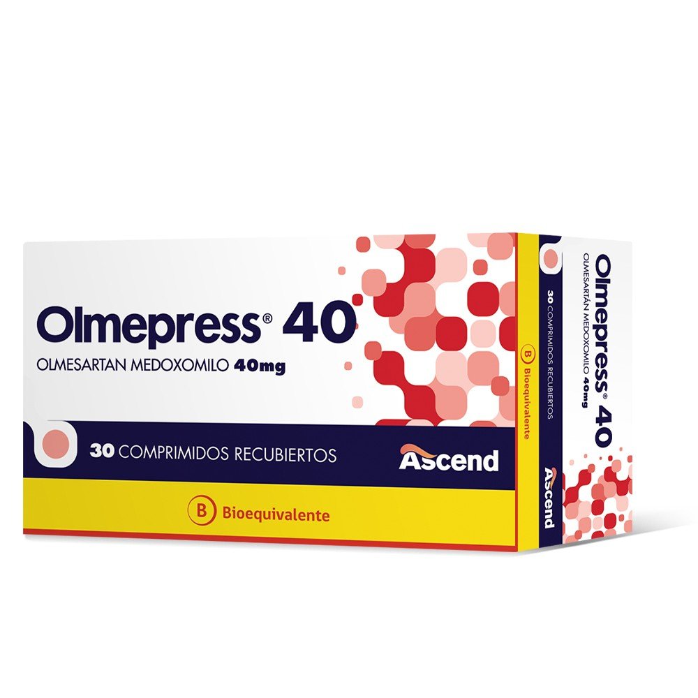 Olmepress Comprimidos Recubiertos 40