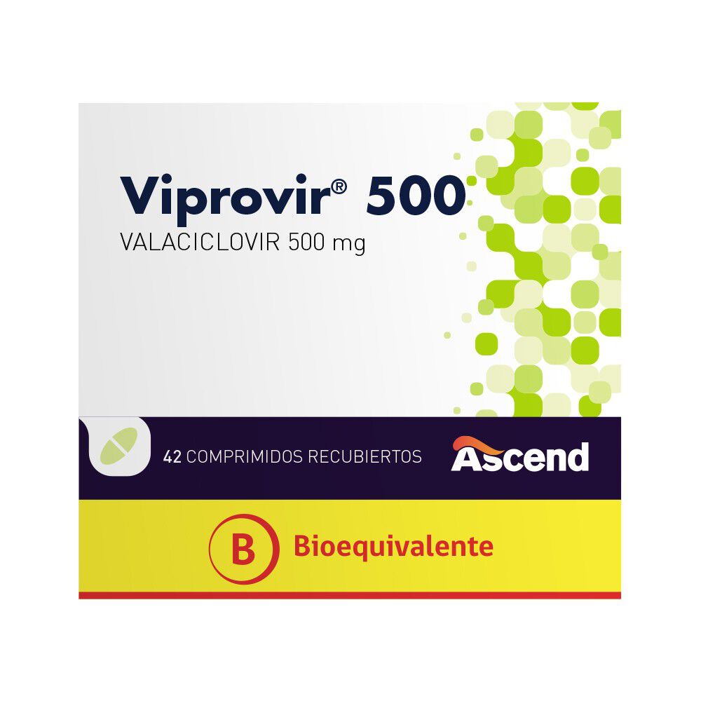 Viprovir Comprimidos Recubiertos 500mg