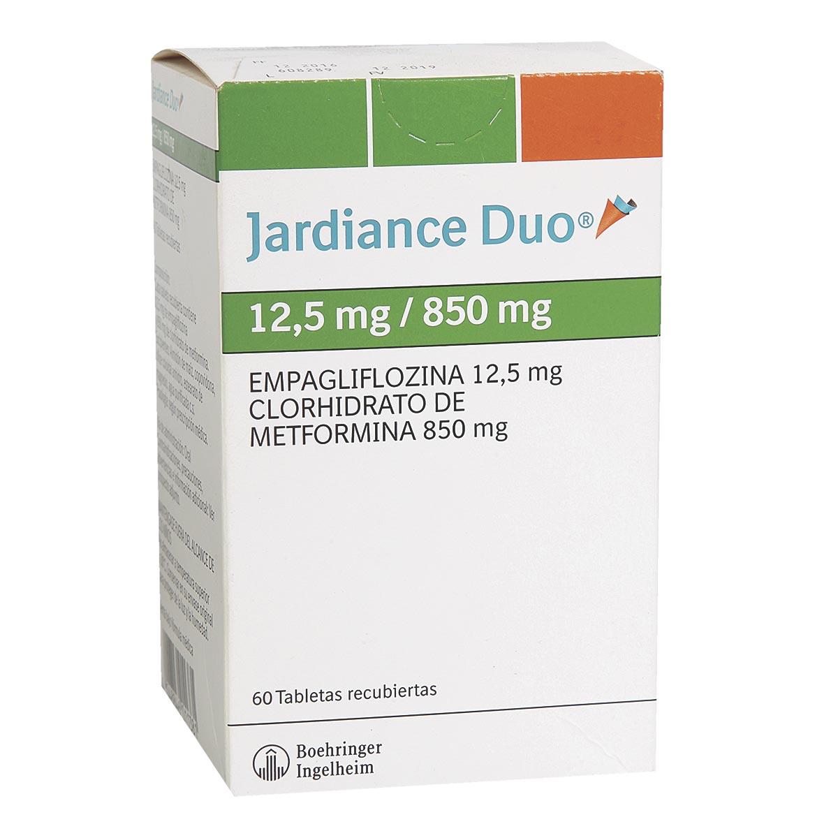 Jardiance Duo Comprimidos Recubiertos 12,5mg/850mg