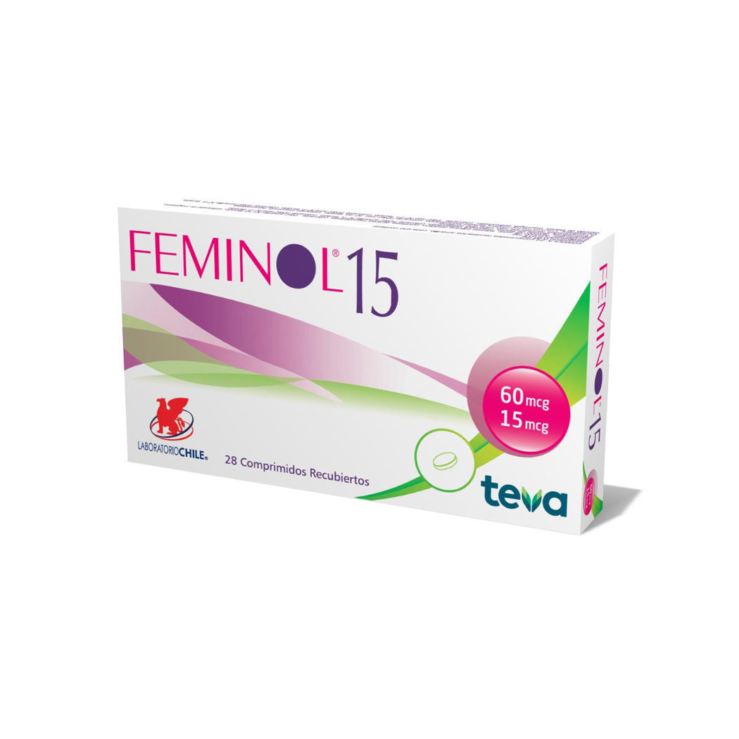 Feminol 15 Comprimidos Recubiertos