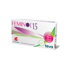 Feminol 15 Comprimidos Recubiertos