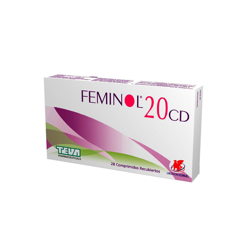 Feminol 20 CD Comprimidos Recubiertos