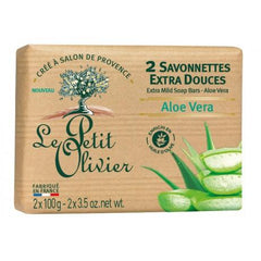 Le Petit Olivier Jabón Extra Suave Aloe Vera 2un