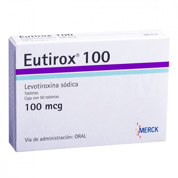 Eutirox Comprimidos 100mcg