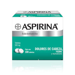 Aspirina Comprimidos 500mg