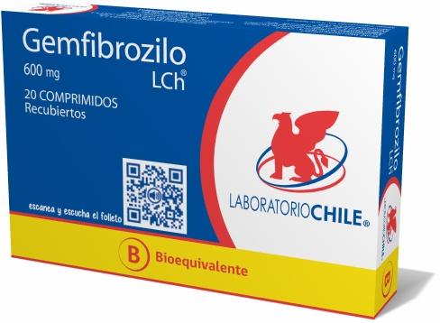 Gemfibrozilo Comprimidos Recubiertos 600mg