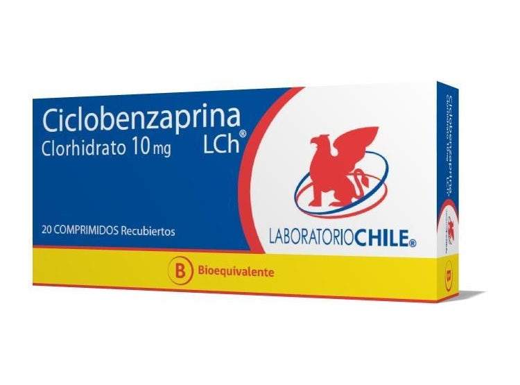 Ciclobenzaprina Comprimidos recubiertos 10mg