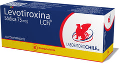Levotiroxina Comprimidos 75mcg