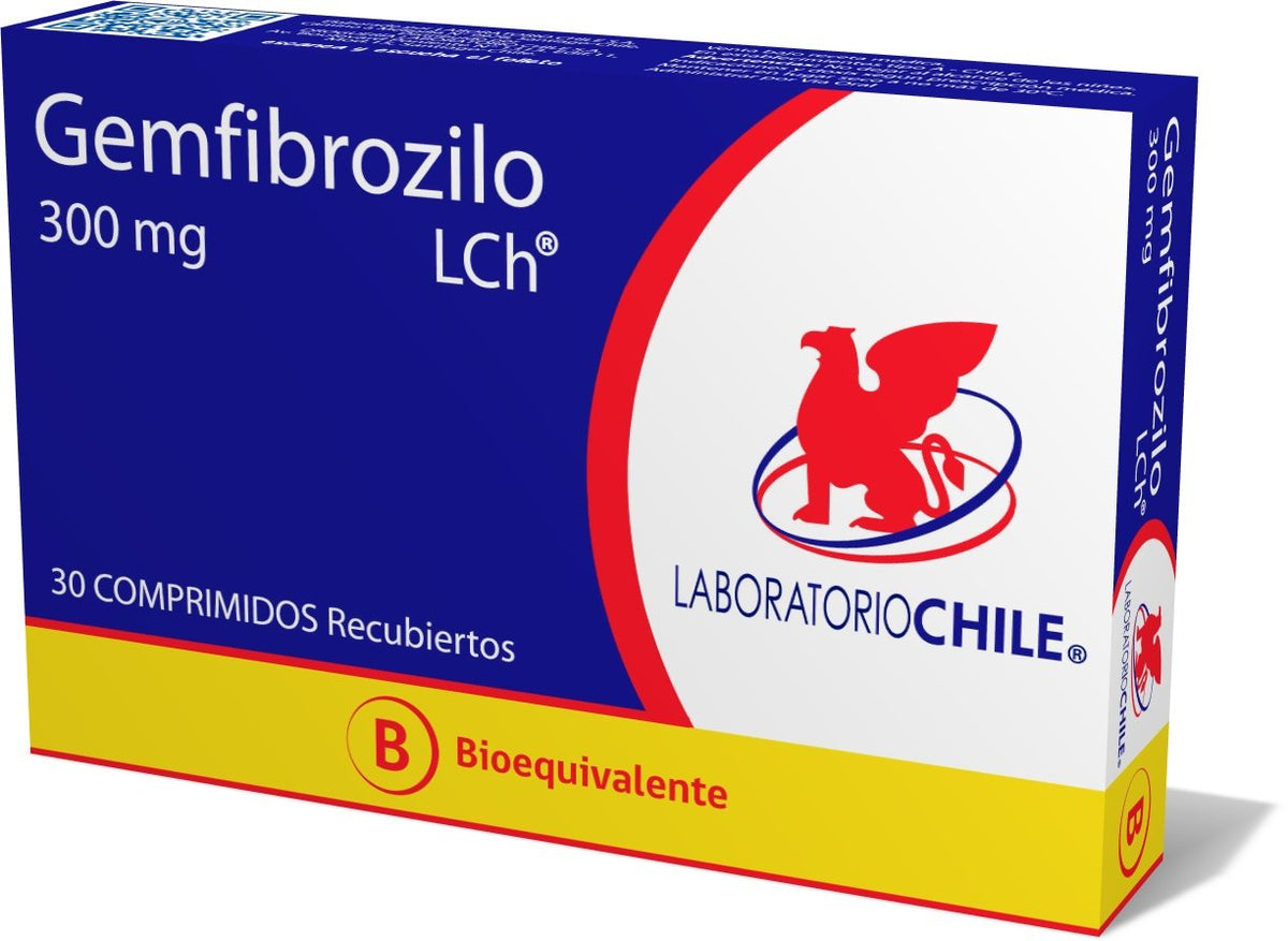 Gemfibrozilo Comprimidos Recubiertos 300mg
