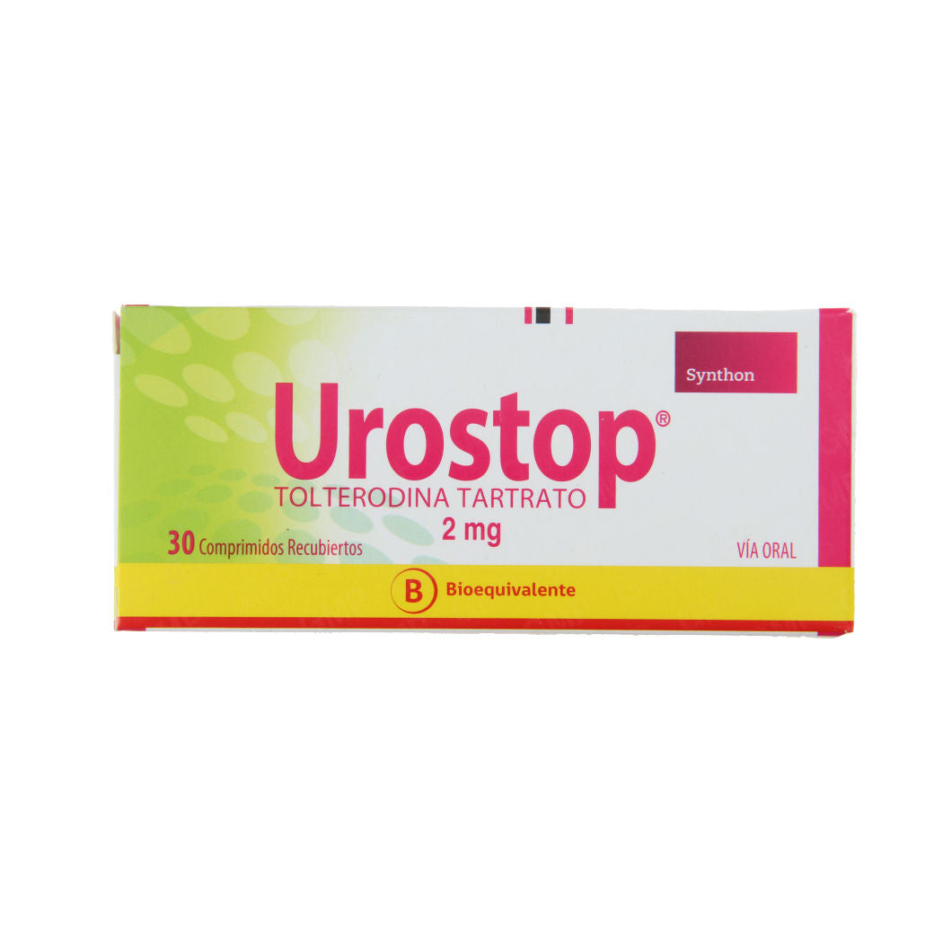 Urostop Comprimidos Recubiertos 2mg