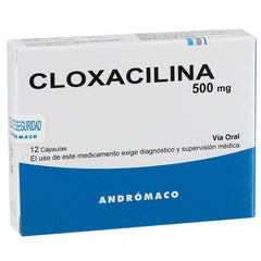 Cloxacilina Cápsulas 500mg