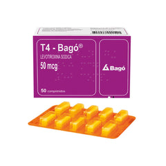 T4 Comprimidos 50mcg
