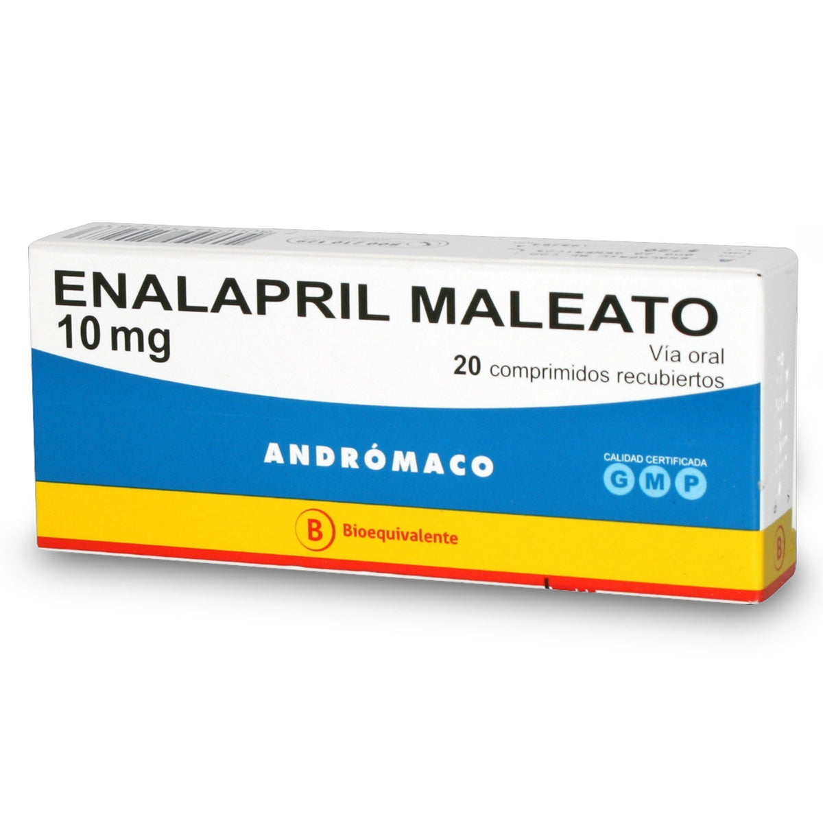 Enalapril Comprimidos Recubiertos 10mg