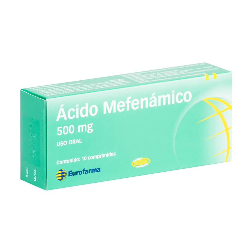 Ácido Mefenámico Comprimidos 500mg