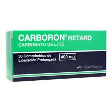 Carboron Retard Comprimidos de liberación prolongada 400mg