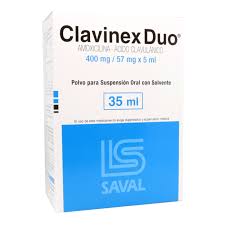 Clavinex Duo Jarabe 400/57