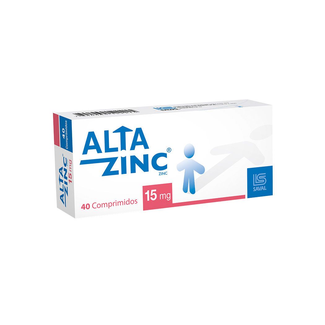 Altazinc Comprimidos 15mg