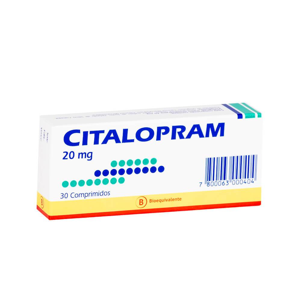 Citalopram Comprimidos 20mg