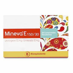 Mineva E Comprimidos Recubiertos 150/30
