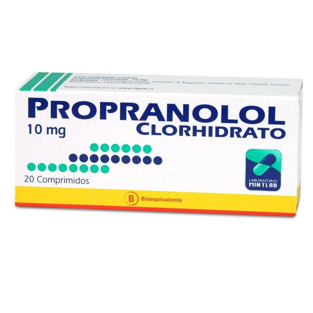 Propranolol Comprimidos 10mg