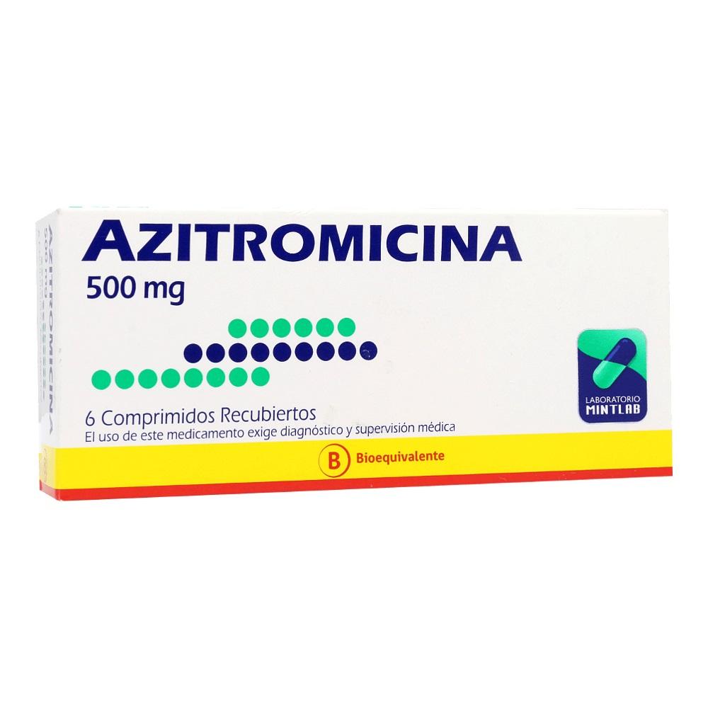 Azitromicina Comprimidos Recubiertos 500mg