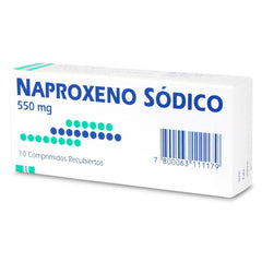 Naproxeno Comprimidos recubiertos 550mg