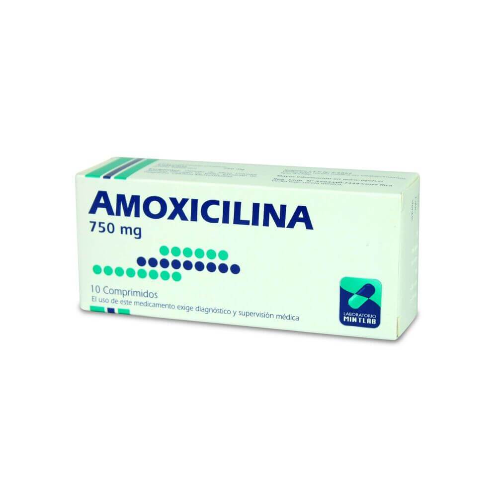 Amoxicilina Comprimidos 750mg