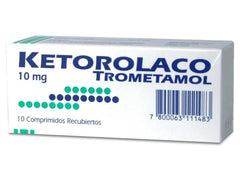 Ketorolaco Comprimidos Recubiertos 10mg