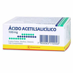 Ácido Acetilsalicílico Comprimidos 100mg
