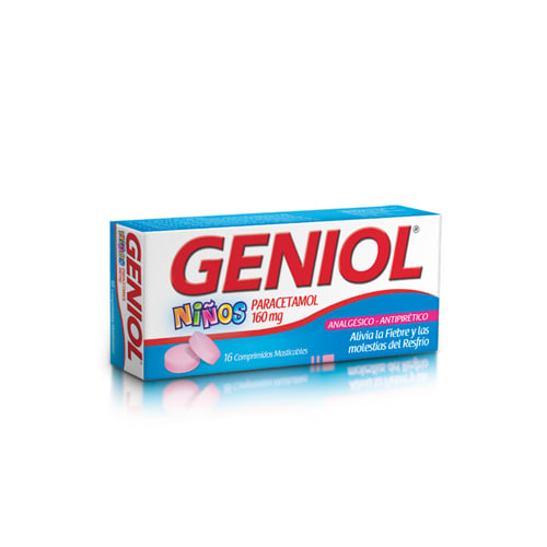 Geniol Comprimidos Masticables 160mg