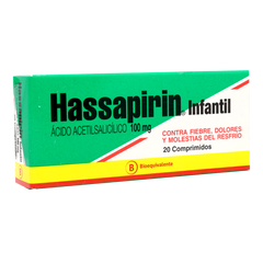 Hassapirin Comprimidos Infantil 100mg
