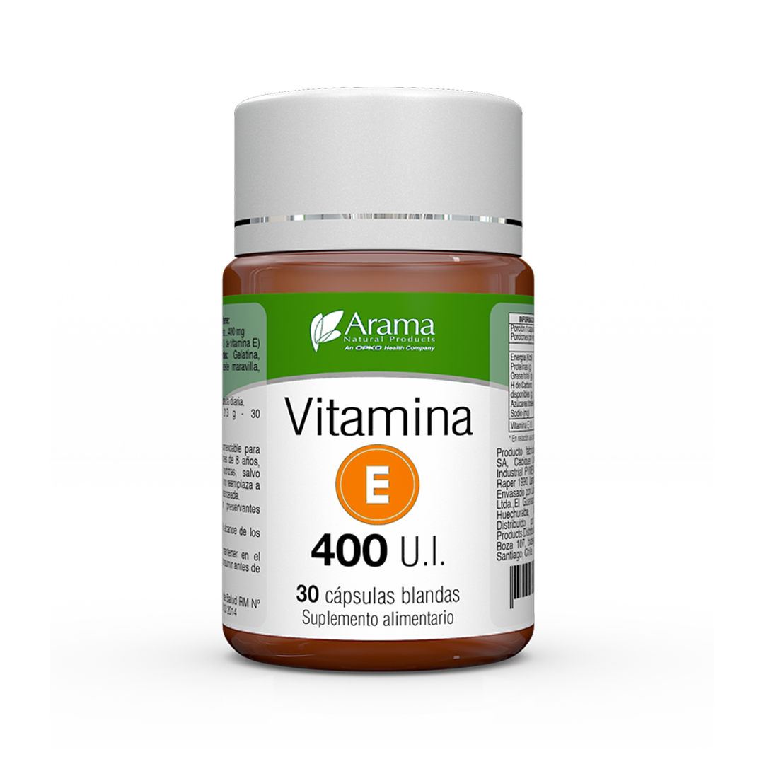 Vitamina E 400UI Cápsulas