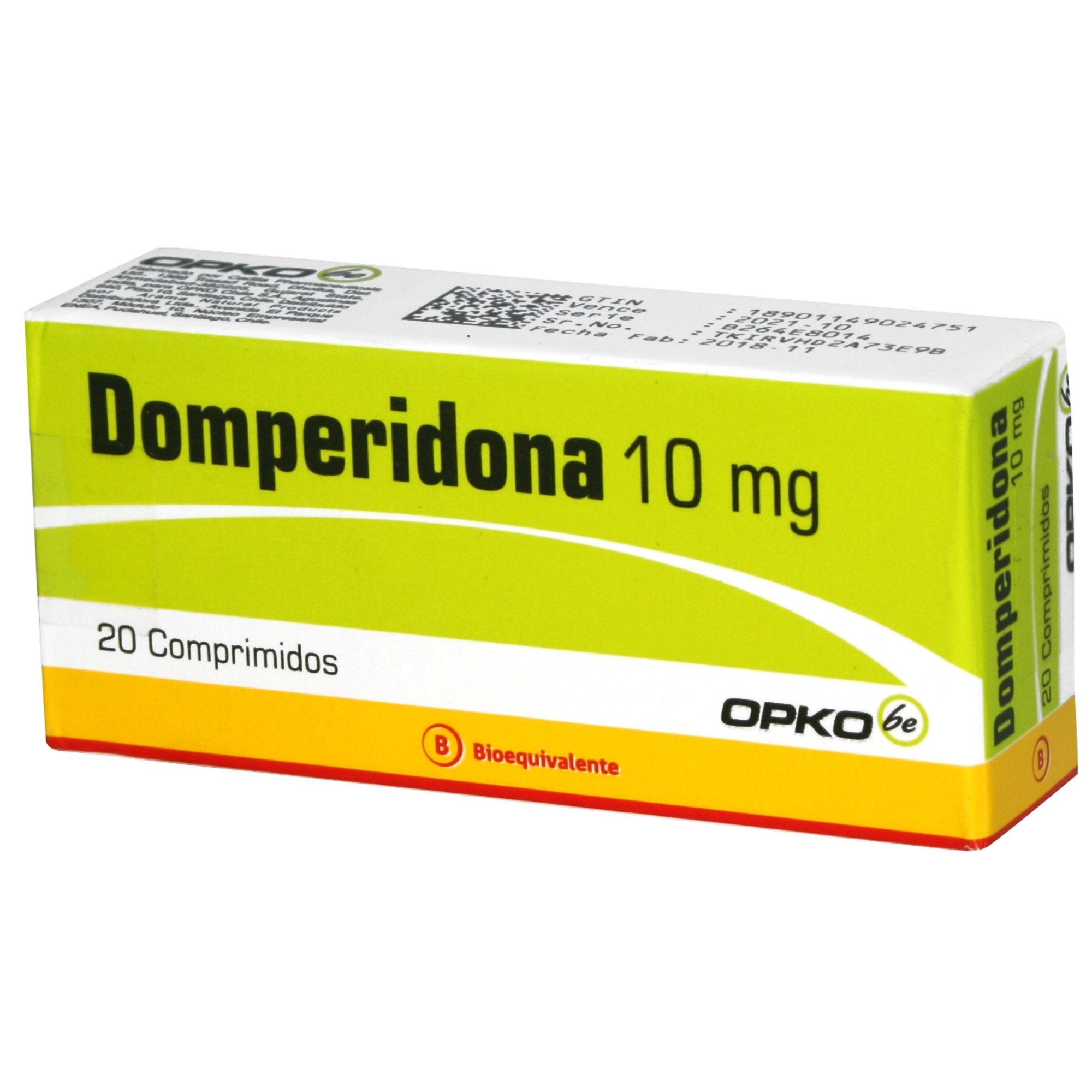 Domperidona Comprimidos 10mg
