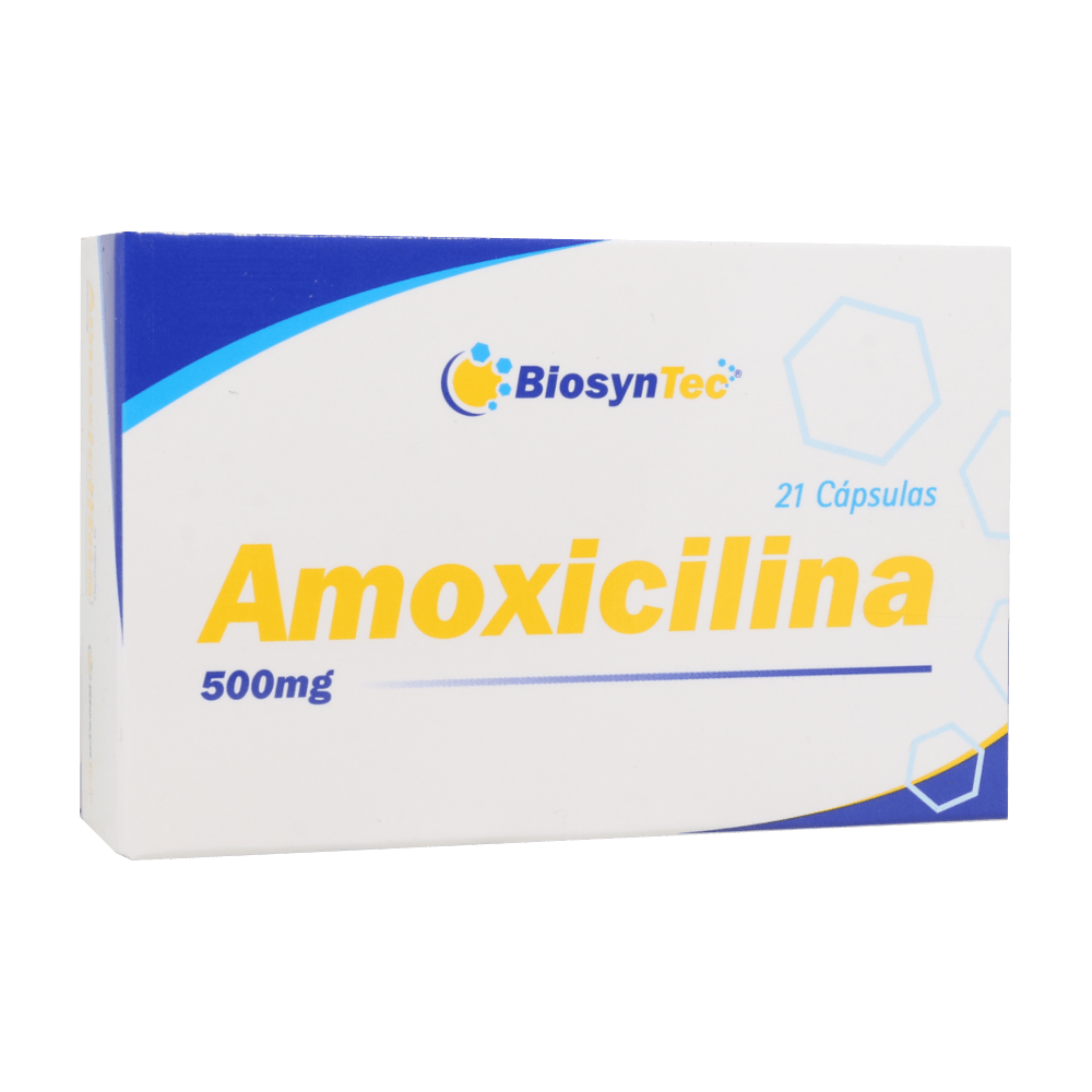 Amoxicilina Cápsulas 500mg